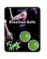 Boules rafraîchissantes mentholées