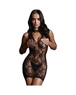 Le Désir - Mini robe en dentelle - noir