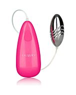 Bala vibradora con mando y waterproof - rosa