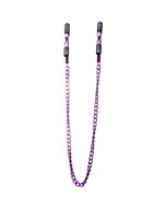 pinces réglables Ouch au violet mamelons