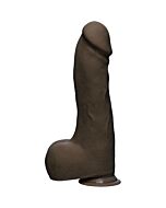 Master Dildos Ultraskyn 25,04 cm - Noir