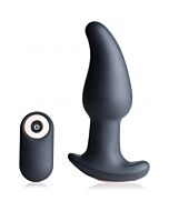 Gyro M 10x Anse Courbe - Plug Vibrador Con Mando - Negro