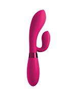 Omg! rabbits - vibrador de silicona, rosa