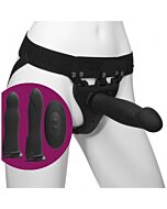 Body extensions - arnes silicona y accesorios, negro