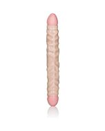 Ivory duo pene doble realístico 31cm - negro