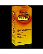 Durex supplémentaire Coffre-fort 12 unités