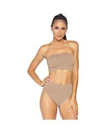 Ensemble microfibre opaque - nude