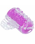 Casual ring vibrador lengua lila