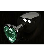 Bouchon métal corazon verde - s