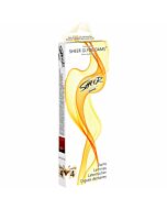 Sheer barrages Glyder vanille latex feuilles sexe oral