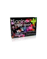Saninex preservativos ultra sport punteado 3uds