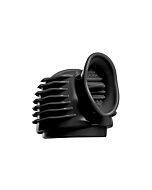 Thunder-gasm 3 in 1 acople de silicona para varita - negro