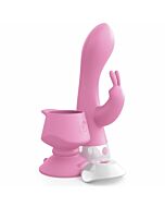 3some wall banger rabbit lapin vibrador control remoto