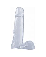 Basix Rubber Works Penis 19 cm transparent