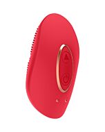 Precious mini estimulador clítoris recargable - rojo