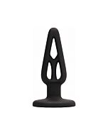 Butt plug - hollow 2 - 10cm negro