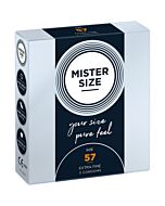 Mister taille 57 (pack de 3) - naturel 57 cm