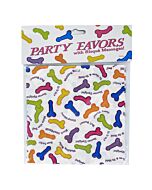 Pack de 6 serviettes en papier avec chibres