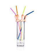 pailles en forme de pénis-Sexy (1 unité)