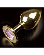 Branchez les bijoux anal grand or / rose