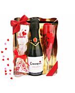 Kit erãtico inedit cava te quiero (confetti corazones)