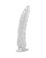 Basix gélatine pénis mince 19 cm transparent