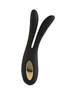 Flare lapin vibrateur noir