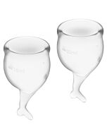 Satisfyer Feel Secure Kit Copa Menstrual Transparente 15 + 20ml