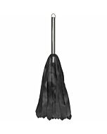 Fouet en métal et poignée en acier - noir