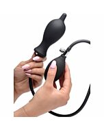 Gonfleur analogique en silicone - noir