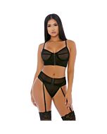 Obtenez le crochet lingerie Conjunto Negro