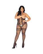 Leg avenue bodystocking pechos descubiertos talla grande