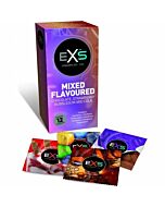 Préservatifs Exs - Pack de 12 saveurs de préservatifs