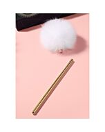 Stylo stimulant avec élégante poignée en acier inoxydable