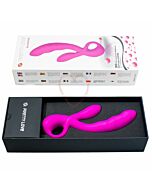 Jolie lilas en herbe massager d'amour