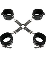 Menottes Darkness Cuir Noir