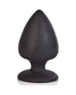 Plump plug de silicona negro