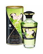 Shunga aceite masaje efecto calor sabor sorbete de medianoche 100 ml