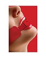 corset rouge Ouch gag respirante
