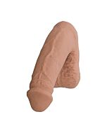 Emballez realstico pénis lourd brun foncé