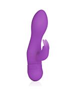 One touch jack rabbit vibrador de silicona - morado