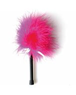 Fuchsia marabou plumeau