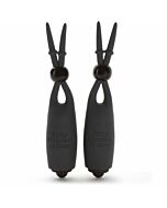 Cinquante nuances de gris vibrants pinces à seins