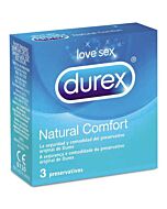 Durex confort naturel 3 unités
