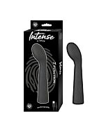 Intense g-spot vibrador de silicona - negro
