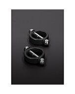 Pinchos magnéticos para pezones - negro