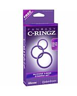 Fantastique c-ring 3 anneaux de silicone endurance s
