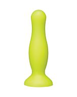 American pop dildo silicona 9 cm amarillo