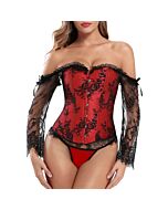 Corset vineyard rojo