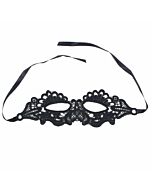 Masque noir Queen lingerie taille unique